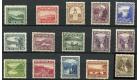 SG149-162. 1923 Set of 14 (inc. 10c. shade), superb mint...